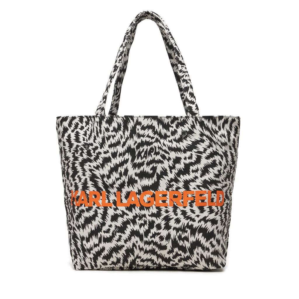 BORSA K/ZEBRA SHOPPER   KARL LAGERFELD