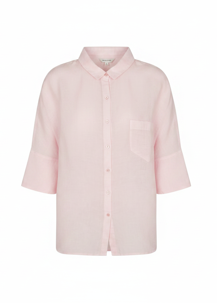 Camicia Rosa Chiaro - vista frontale
