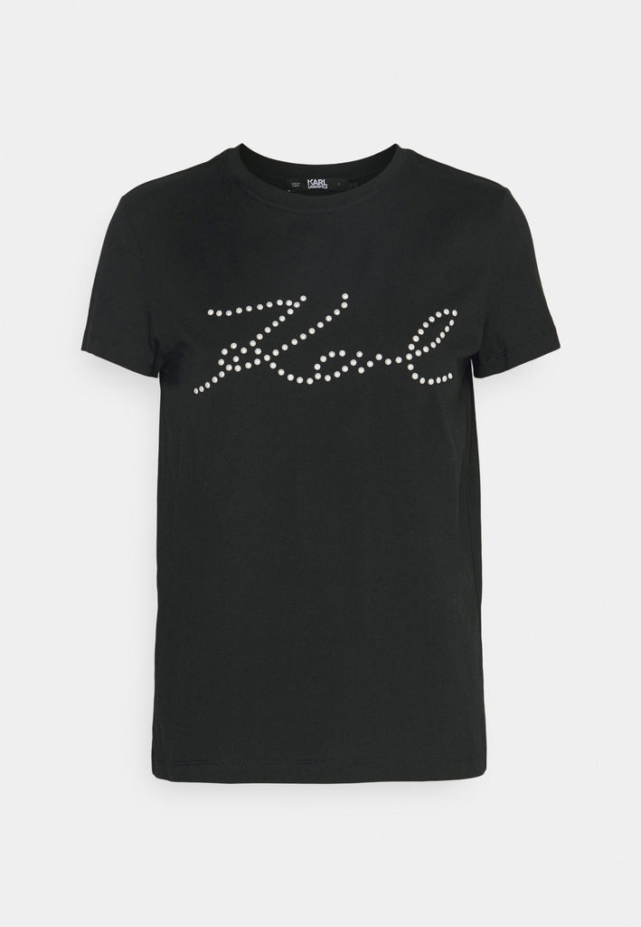 T-SHIRT KARL EMBELLISHED  KARL LAGERFELD