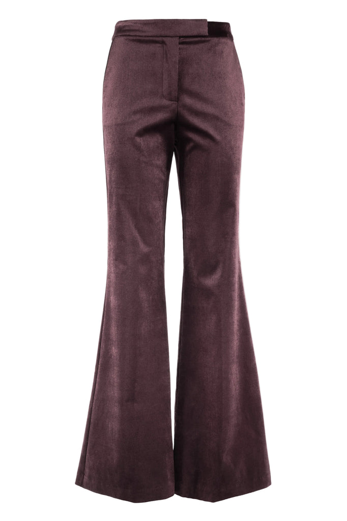 PANTALONE ECO ZAMPA TESSUTO FUSTAGNO NENETTE