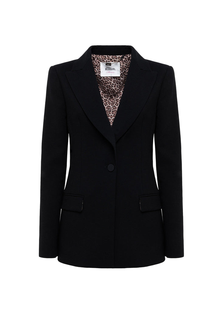 GIACCA BLAZER IN WOOL CADY    BLUGIRL Blumarine