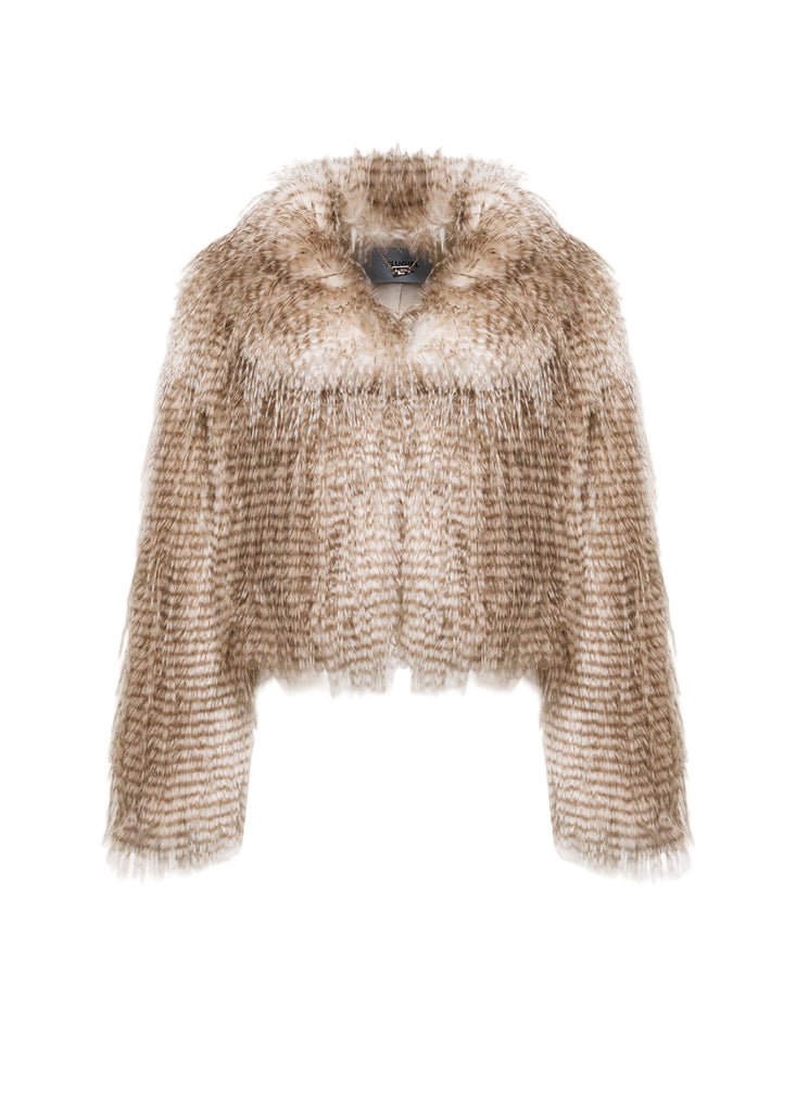 GIACCA BOXY IN FAUX FUR    BLUGIRL Blumarine