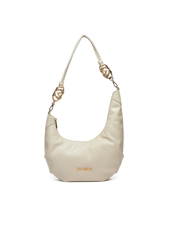 BORSA HOBO BAG ASIMMETRICA JEWEL     LOVE MOSCHINO