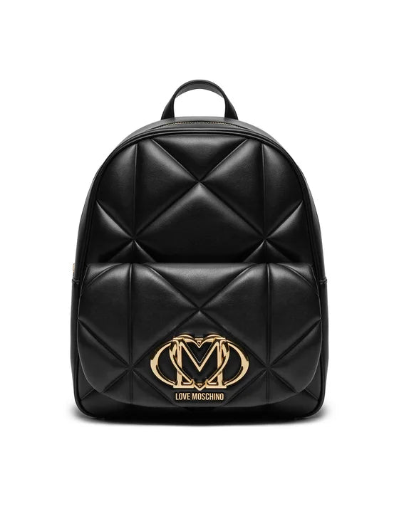 ZAINO CON PLACCA  LOGO     LOVE MOSCHINO