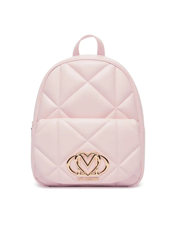 ZAINO CON PLACCA  LOGO     LOVE MOSCHINO