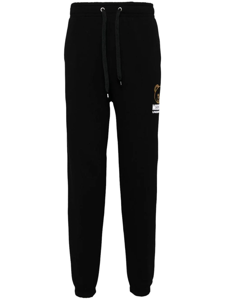 PANTALONE LUNGO BRUSTED STRETCH FLEECE    MOSCHINO