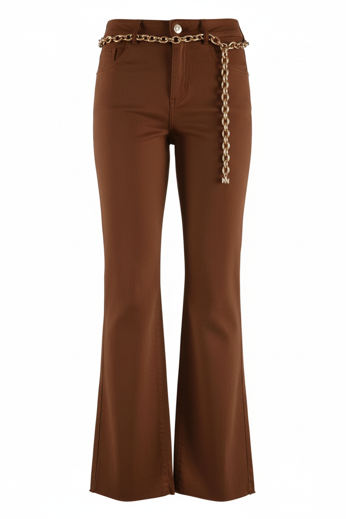 Pantalone cacao - frontale