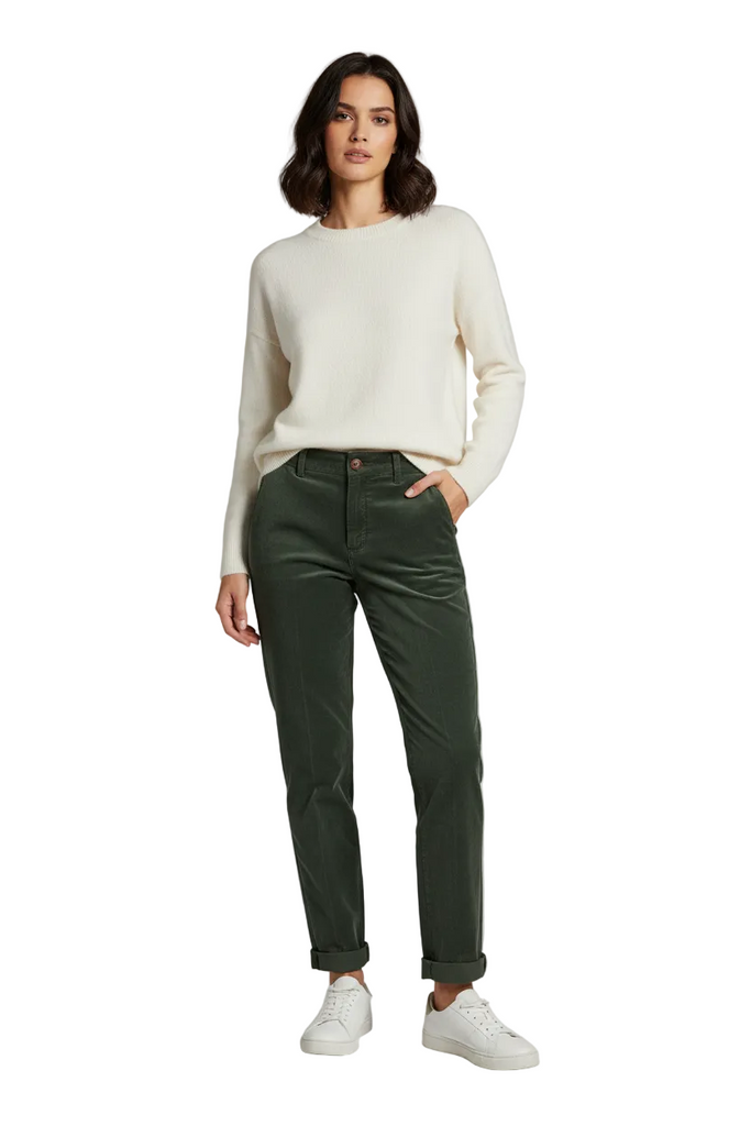 Pantalone verde foresta - frontale