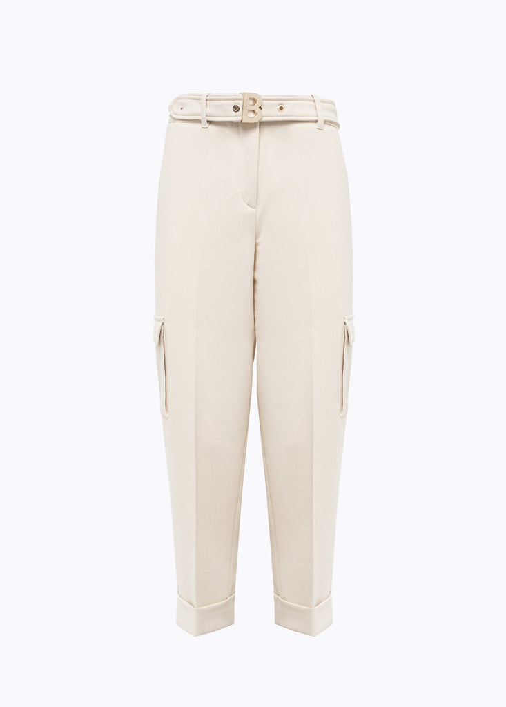 PANTALONI CARGO IN CADY STRETCH    BLUGIRL Blumarine