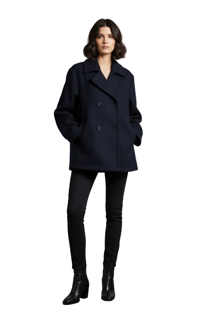 Peacoat blu navy - frontale