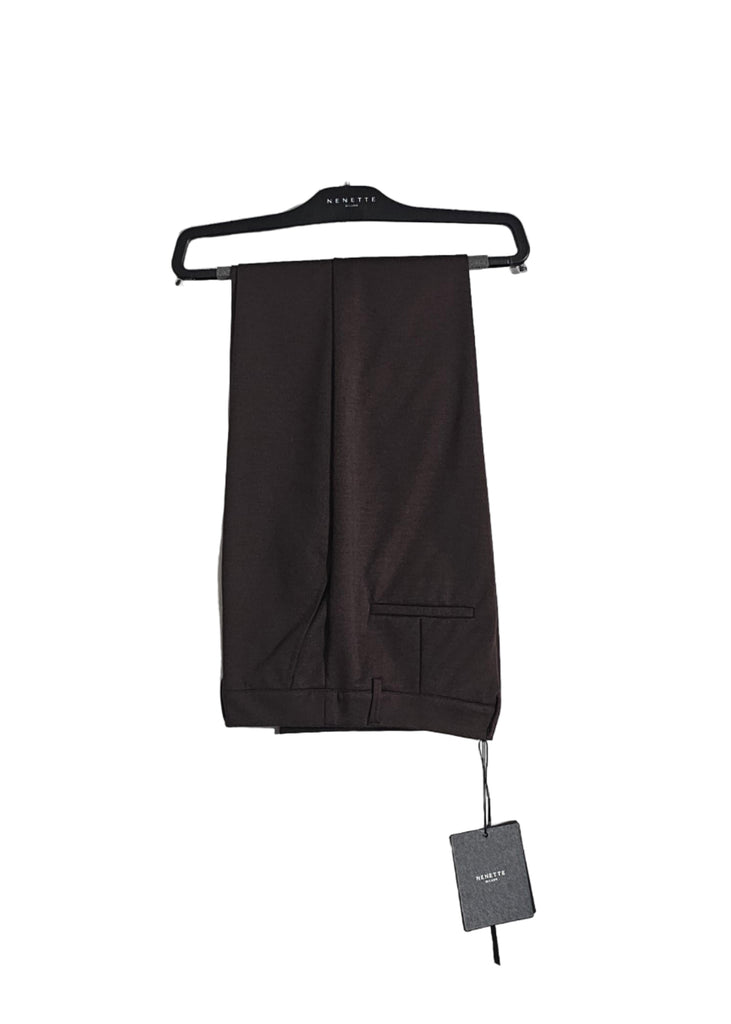 PANTALONE EASTERN SIGARETTA TESSUTO JERSEY LANA     NENETTE