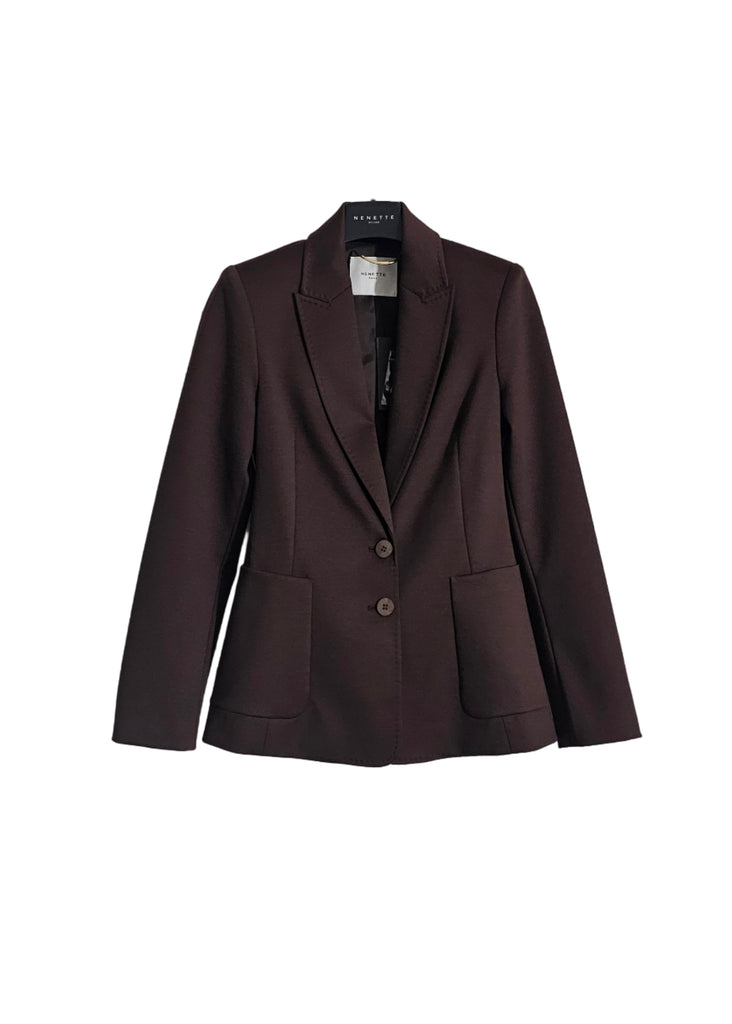 GIACCA BENNET MONOPETTO TESSUTO JERSEY     NENETTE
