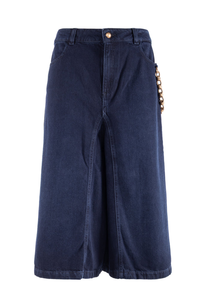 GONNA PANTALONE SEA CATENA MOSCHETTONE DENIM NENETTE