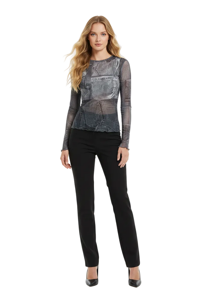 Top tulle frontale corretto