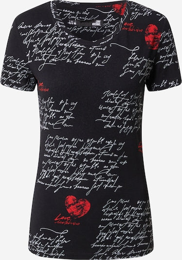 T-SHIRT STRETCH HANDWRITTEN POETRY LOVE OSCHINO