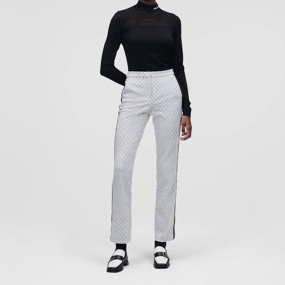 Monogram Punto Pants  Karl Lagerfeld