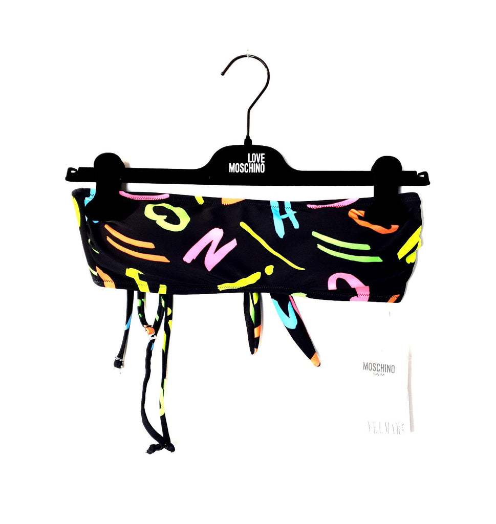 BIKINI BOTTOM TOP LOGO LOVE  MOSCHINO UNDERWEAR