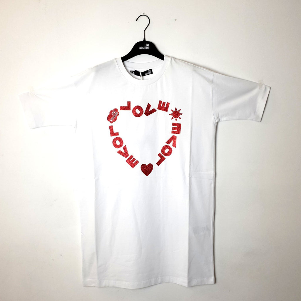 Abito logo cuore Love Moschino