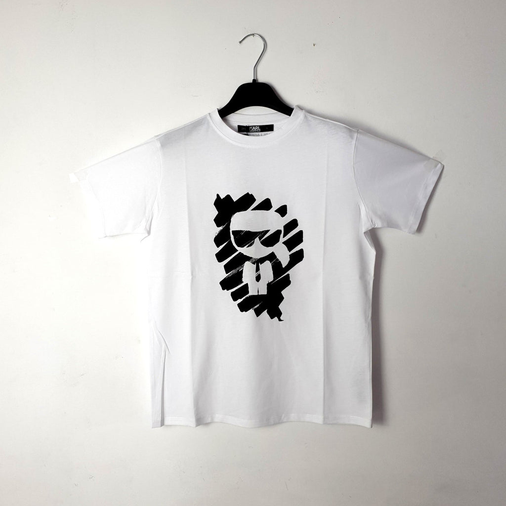 T-shirt Ikonik graffiti Karl Lagerfeld