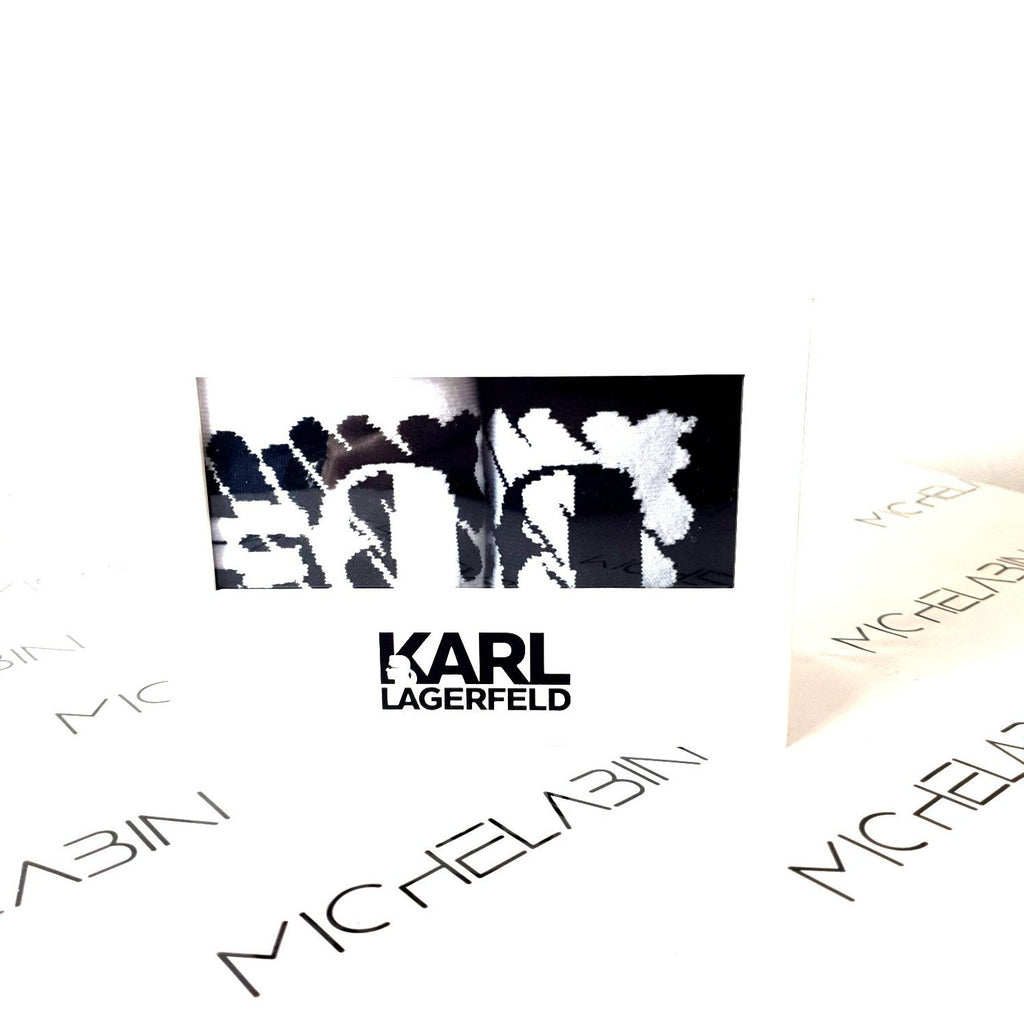 K/ikonik graffiti sock 2 pak karl lagerfeld