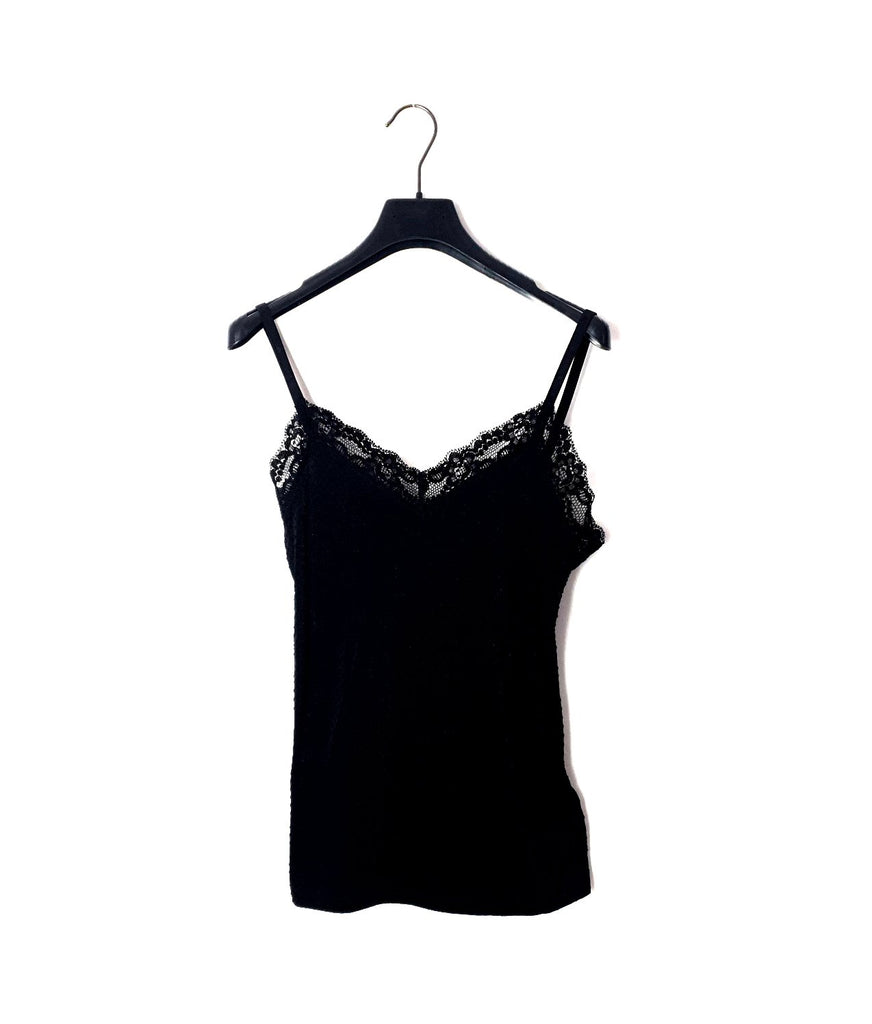 TOP INTIMO JACQUARD CON PIZZO TWIN SET 2021