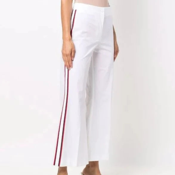 PANTALONI SVASATI A VITA ALTA   BOUTIQUE MOSCHINO