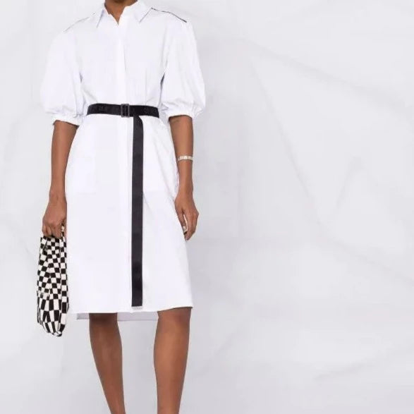 Abito Poplin Shirt Dress Karl Lagerfeld