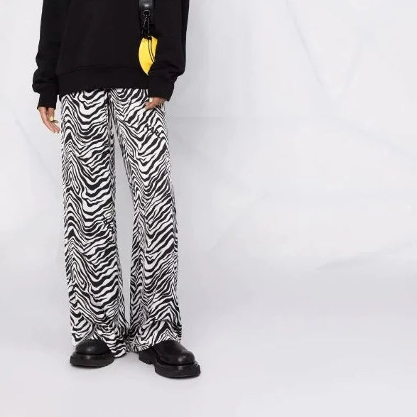 Pantaloni Printed Wide Leg Pants  Karl Lagerfeld
