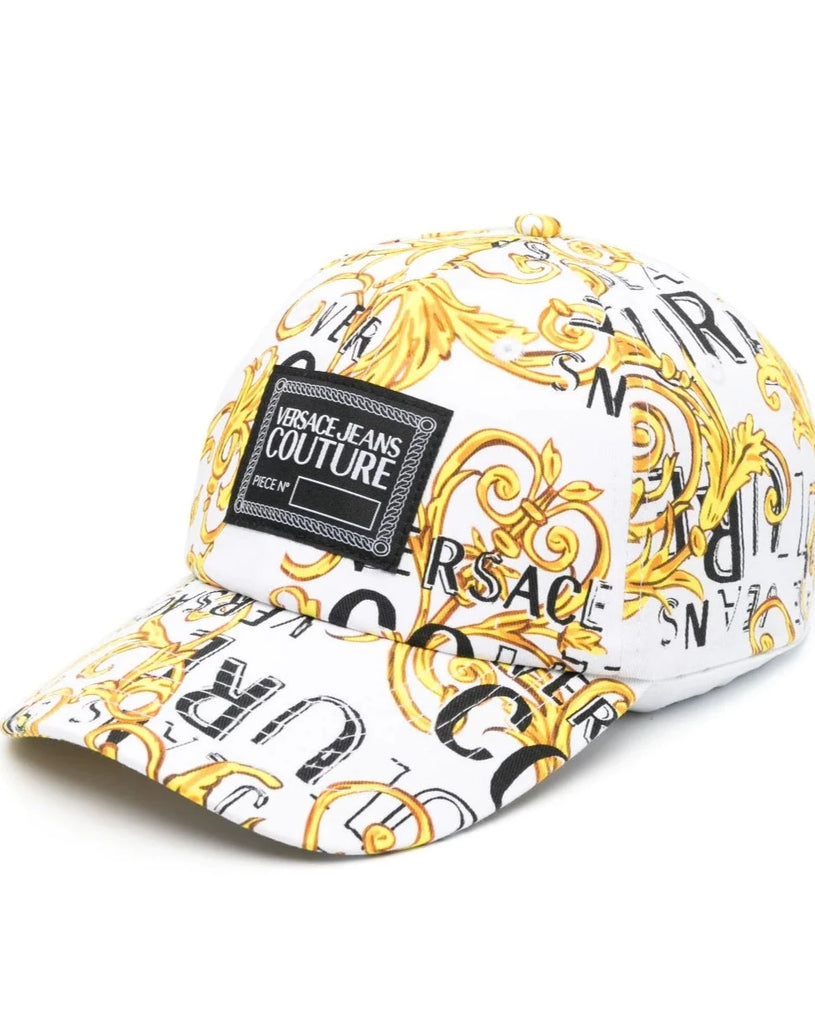 CAPPELLO BASEBALL LOGO COUTURE VERSACE JEANS COUTURE