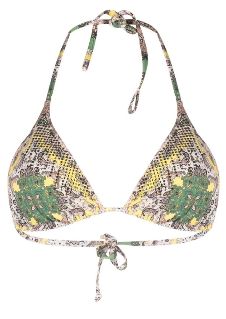 COSTUME DA BAGNO TRIANGOLO CON STAMPA FOULARD TWINSET