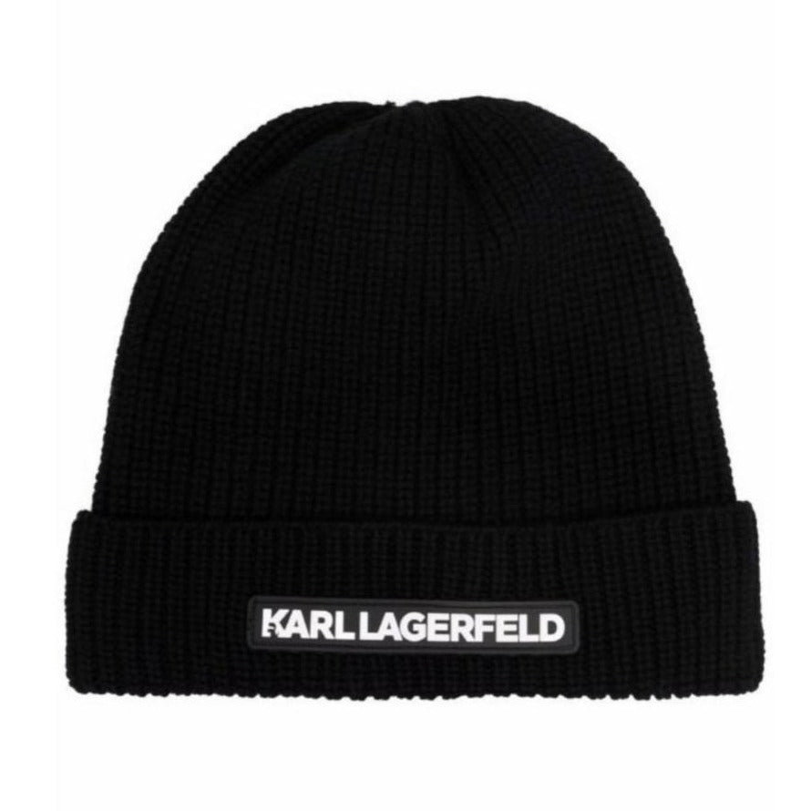 BERRETTO ESSENTIAL CON LOGO KARL LAGERFELD