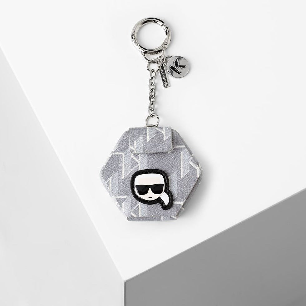 K/IKONIK MINI POCKET KEYCHAIN  KARL LAGERFELD