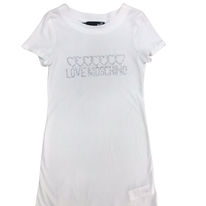 ABITO CON LOGO CUORE LOVE MOSCHINO