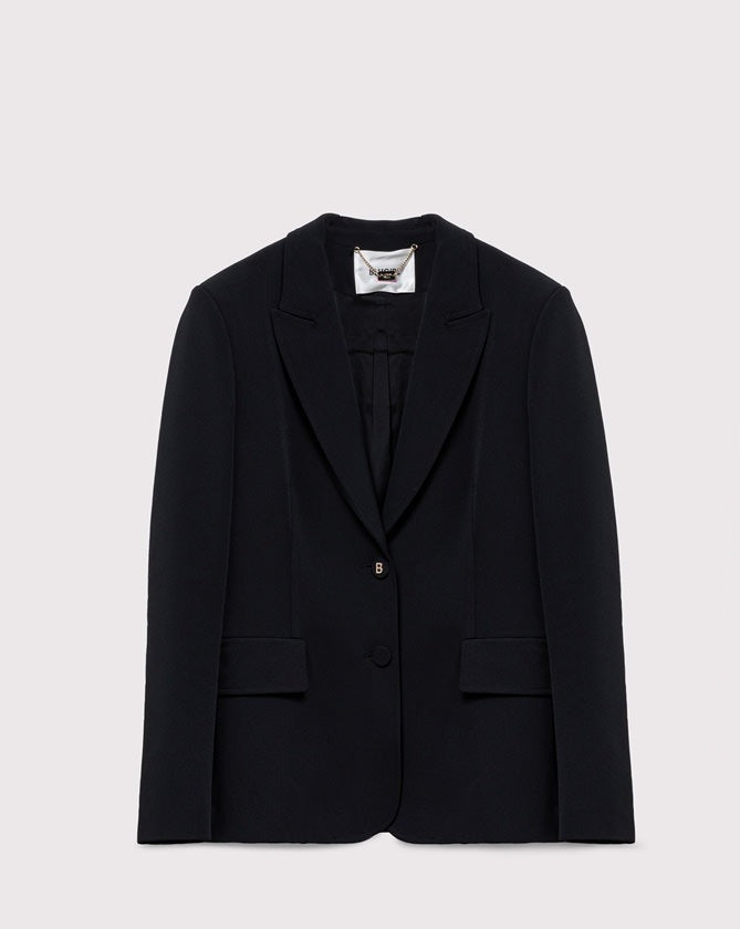 GIACCA BLAZER IN CREPE  BLUGIRL Blumarine