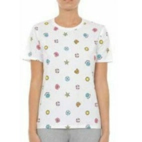 T-SHIRT CON MINI LOGHI  MOSCHINO UDERWEAR