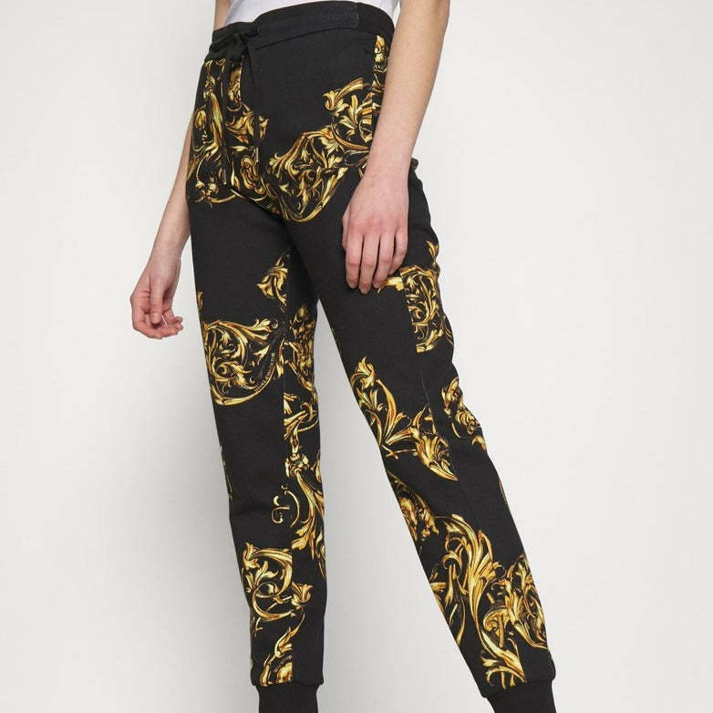 Pantaloni Trousers Felpa Print Garland  Versace Jeans Couture