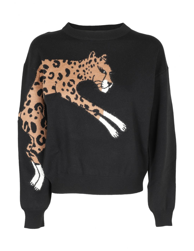 MAGLIA STAMPA ANIMALIER BOUTIQUE MOSCHINO