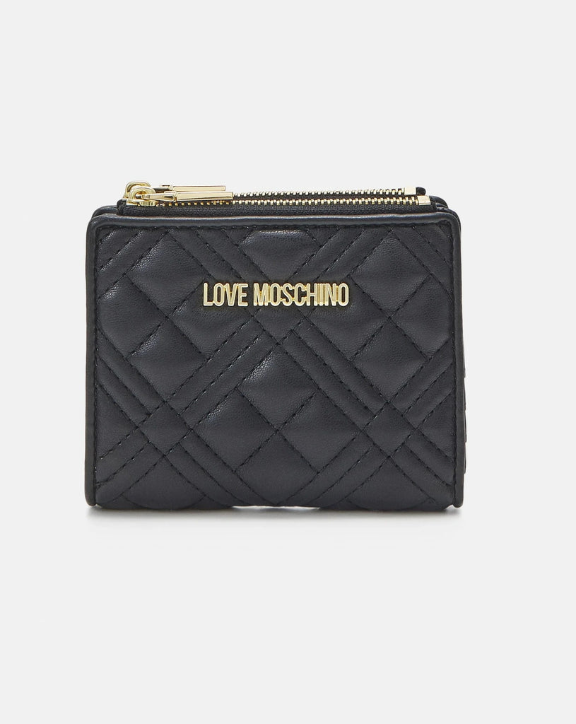 PORTAFOGLIO PICCOLO TRAPUNTATO LOGO LOVE MOSCHINO