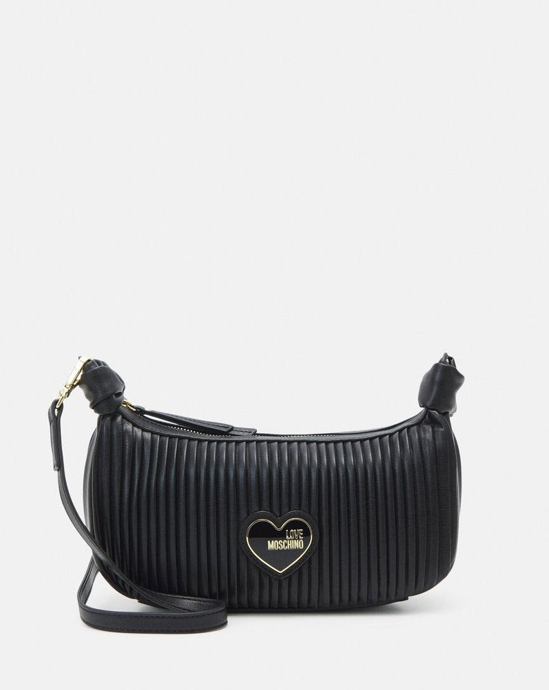 BORSA A SPALLA PLISSETTATA  LOVE MOSCHINO