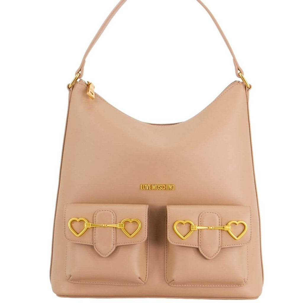 BORSA SOFT HEART HARDWARE  LOVE MOSCHINO