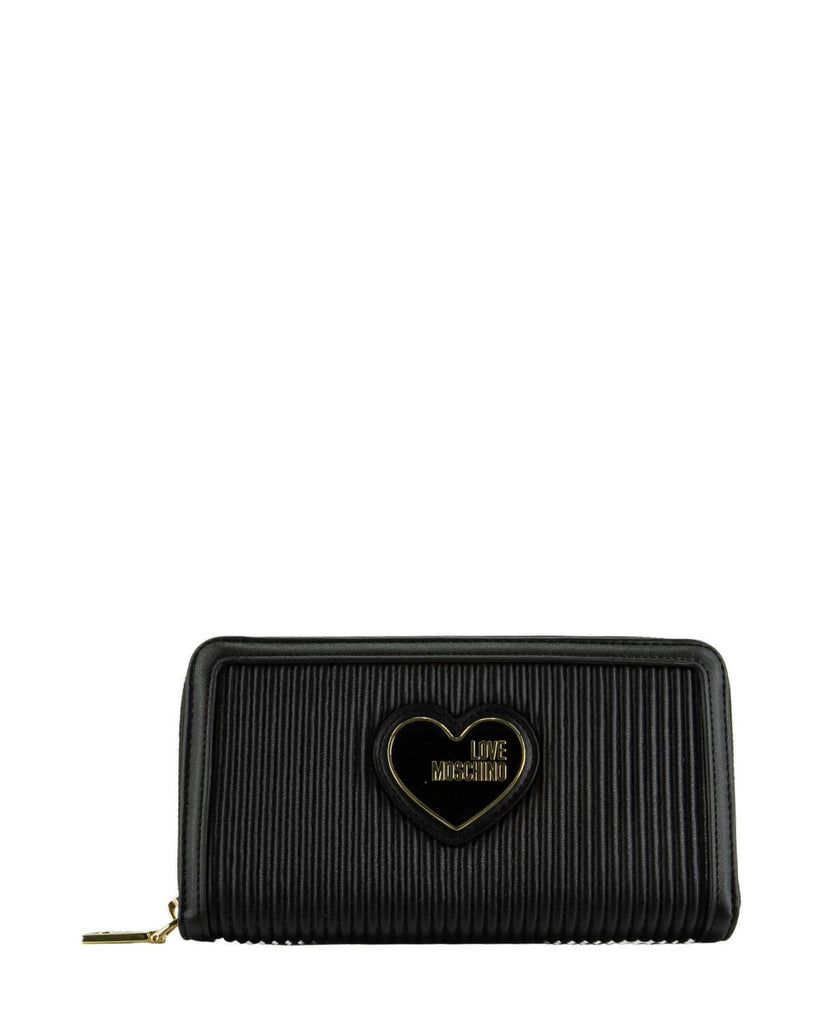 PORTAFOGLIO PLEATED GRANDE LOVE MOSCHINO