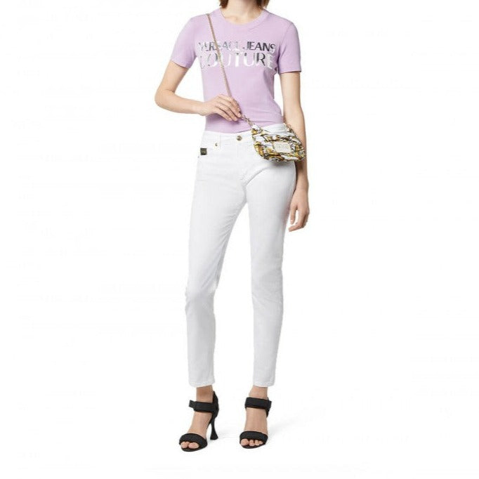 Pantaloni Slim Melissa ric vjc Trousers/5PocketDrill Str Pxt Fp Versace Jenas Couture
